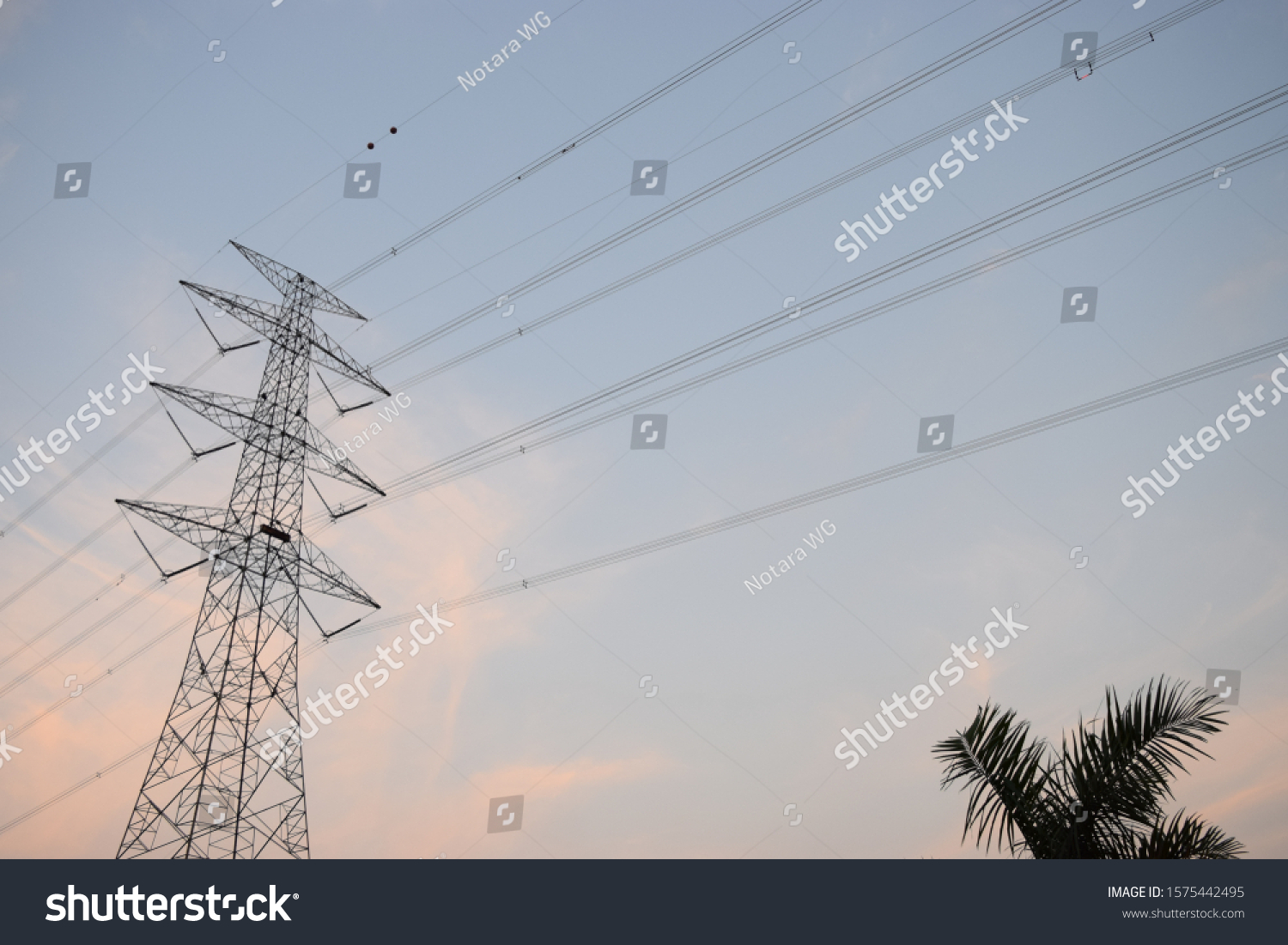 
An air power line is a structure used in the transmission and distribution of electricity to deliver electricity to distant places #1575442495
