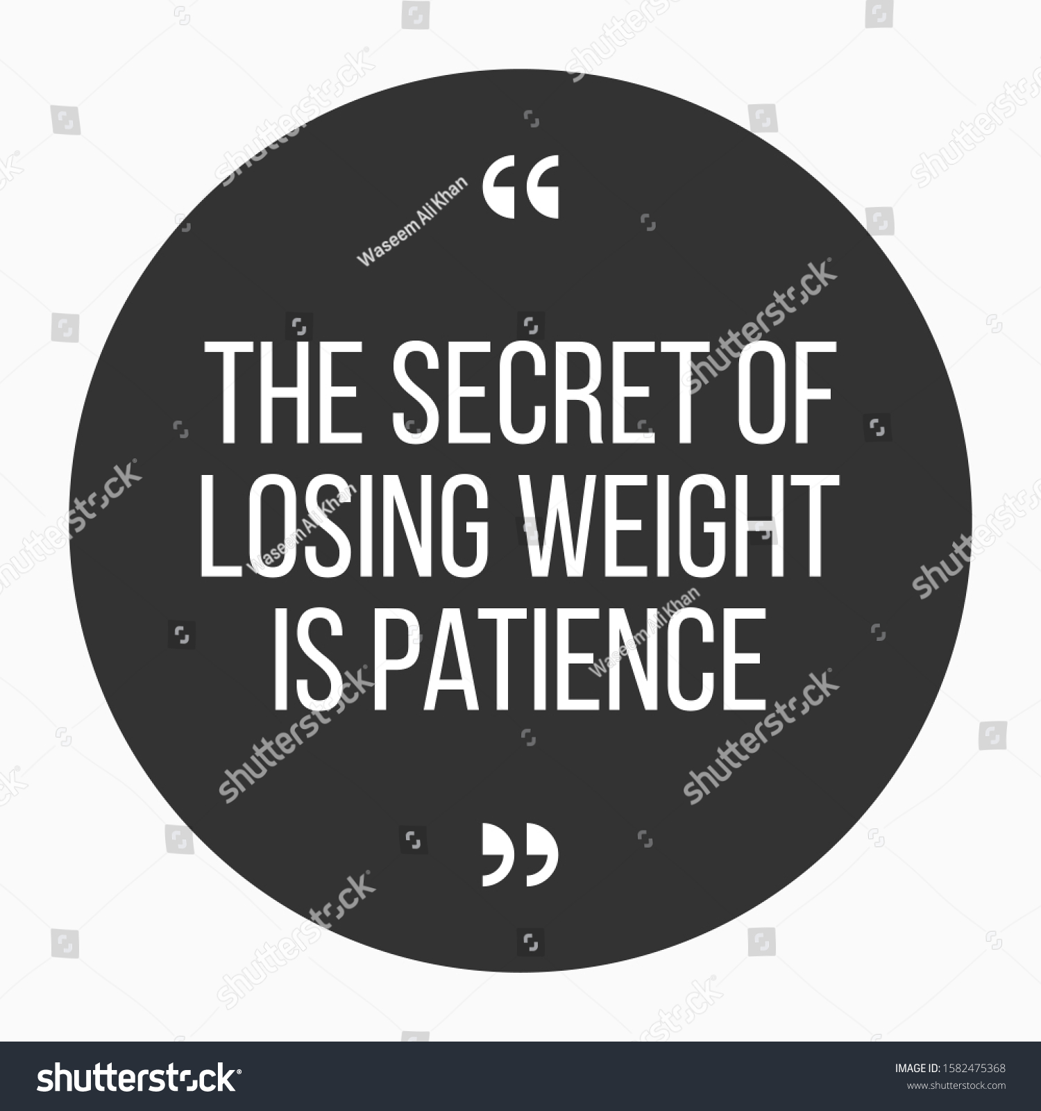 Inspirational quote, motivation. Weight loss. - Royalty Free Stock ...
