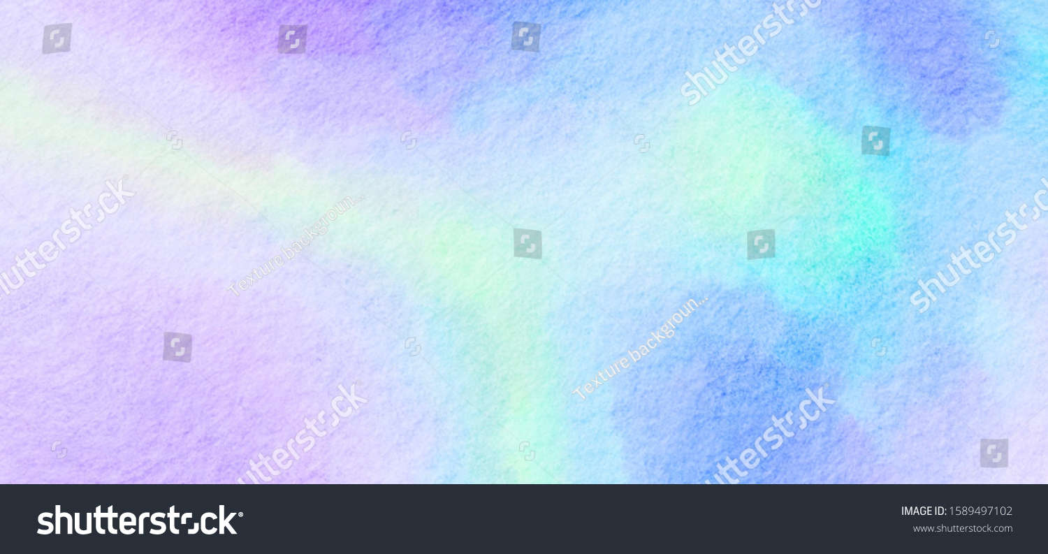 Watercolor Sweet pastel. gradient background Colorful Paint like graphic.  Color glossy. Beautiful painted Surface design abstract backdrop. ideas graphic design banner and have copy space for text #1589497102