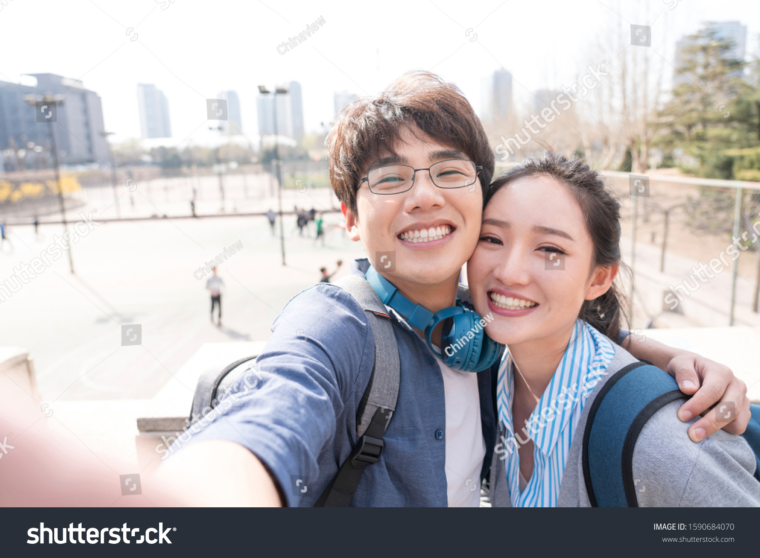 young man and young woman #1590684070
