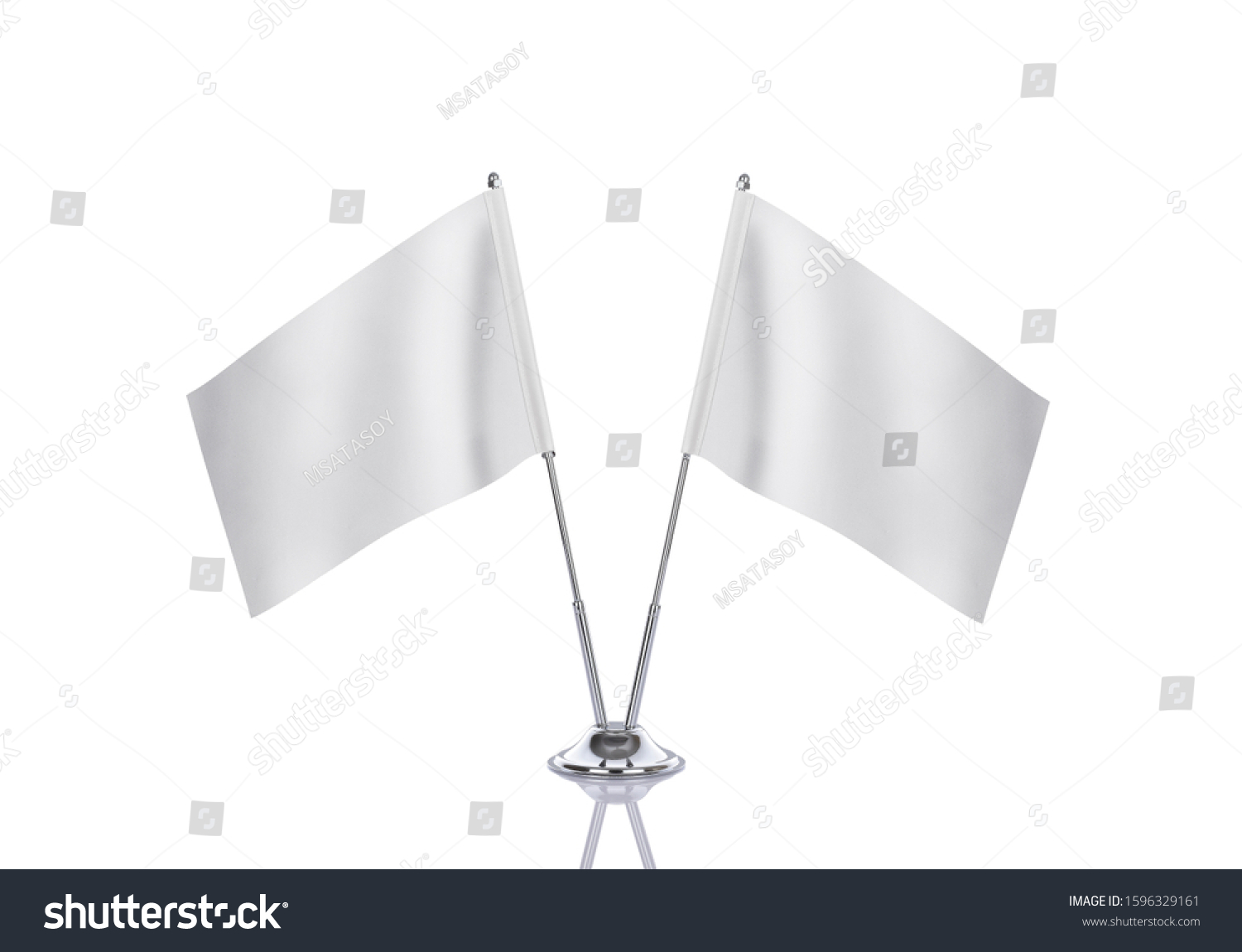 Download Flag Of Empty Table On White Background Royalty Free Stock Photo 1596329161 Avopix Com