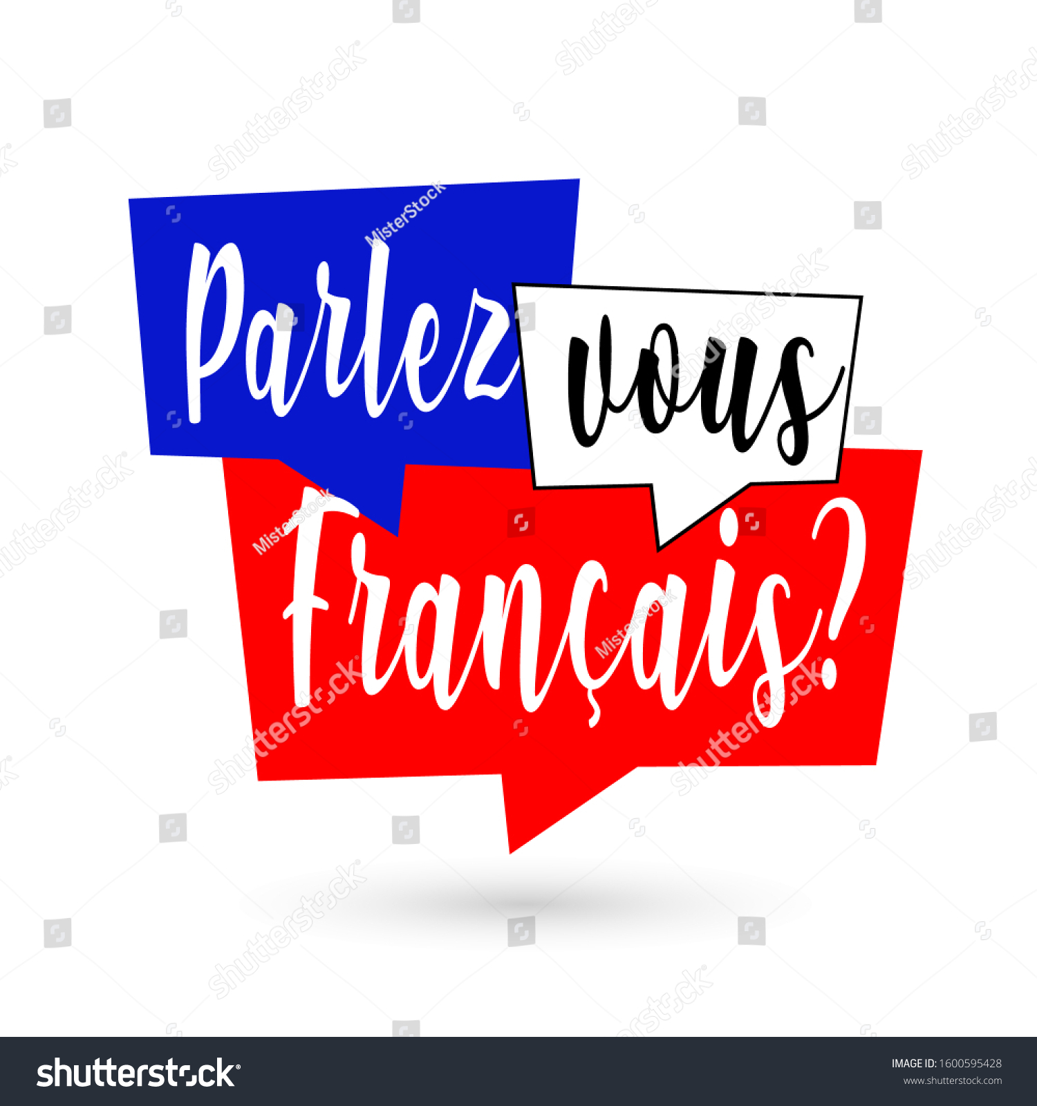 Parlez-vous français, Do you speak french in - Royalty Free Stock ...