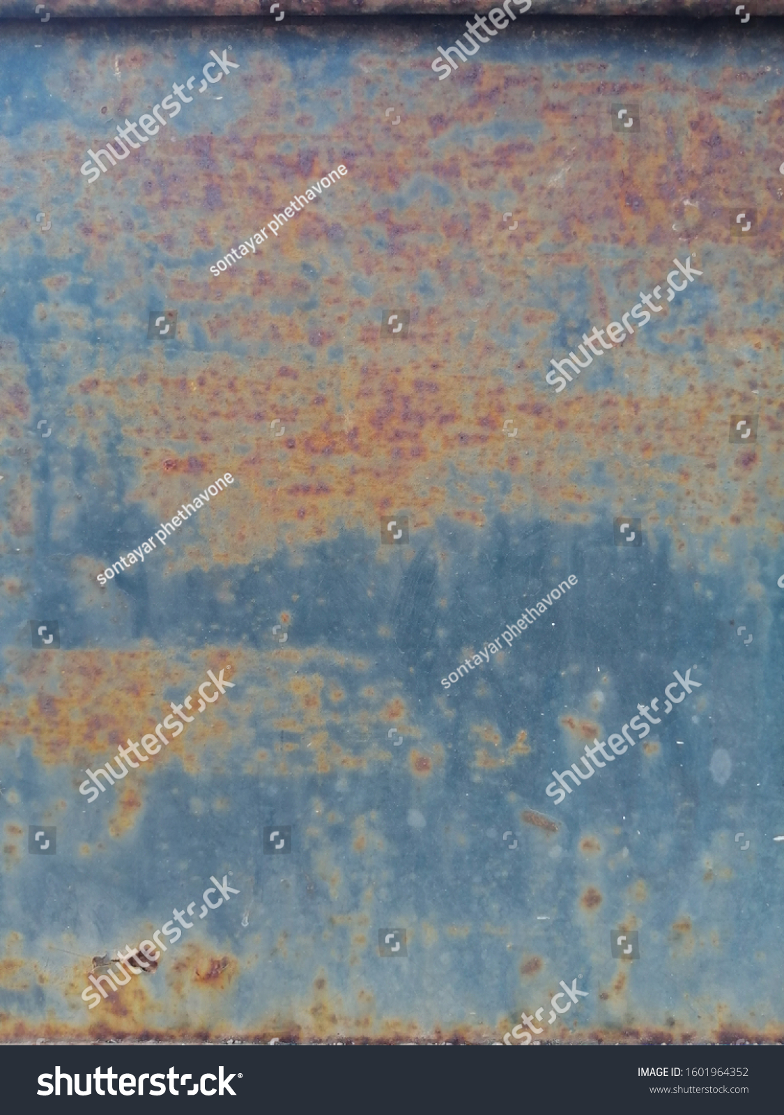 Rustic on the old wall background. Rust wall. Rust effected to wall. Rust. Rust background #1601964352