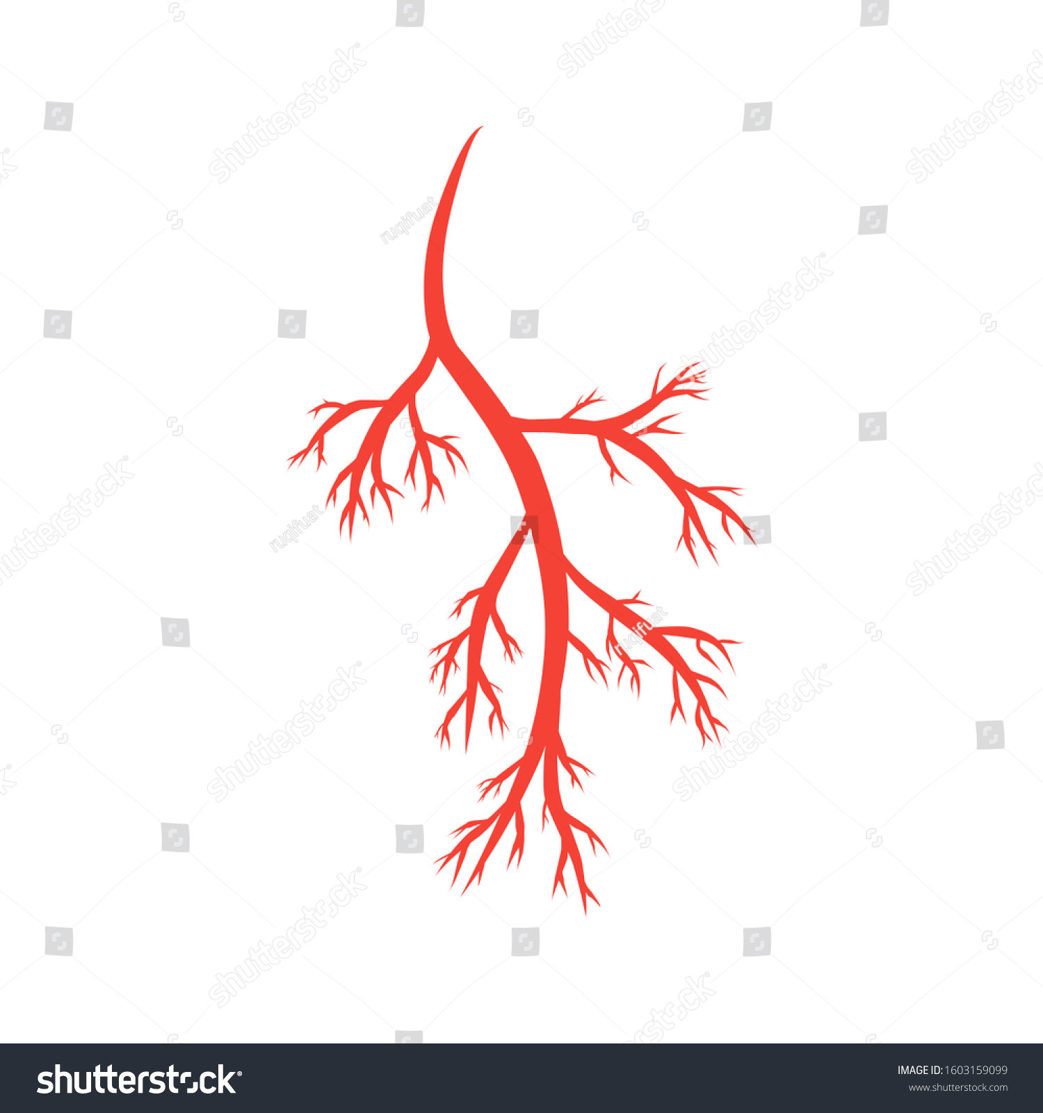 Humans Arteries And Veins Vector Illustration Royalty Free Stock Vector 1603159099 9859