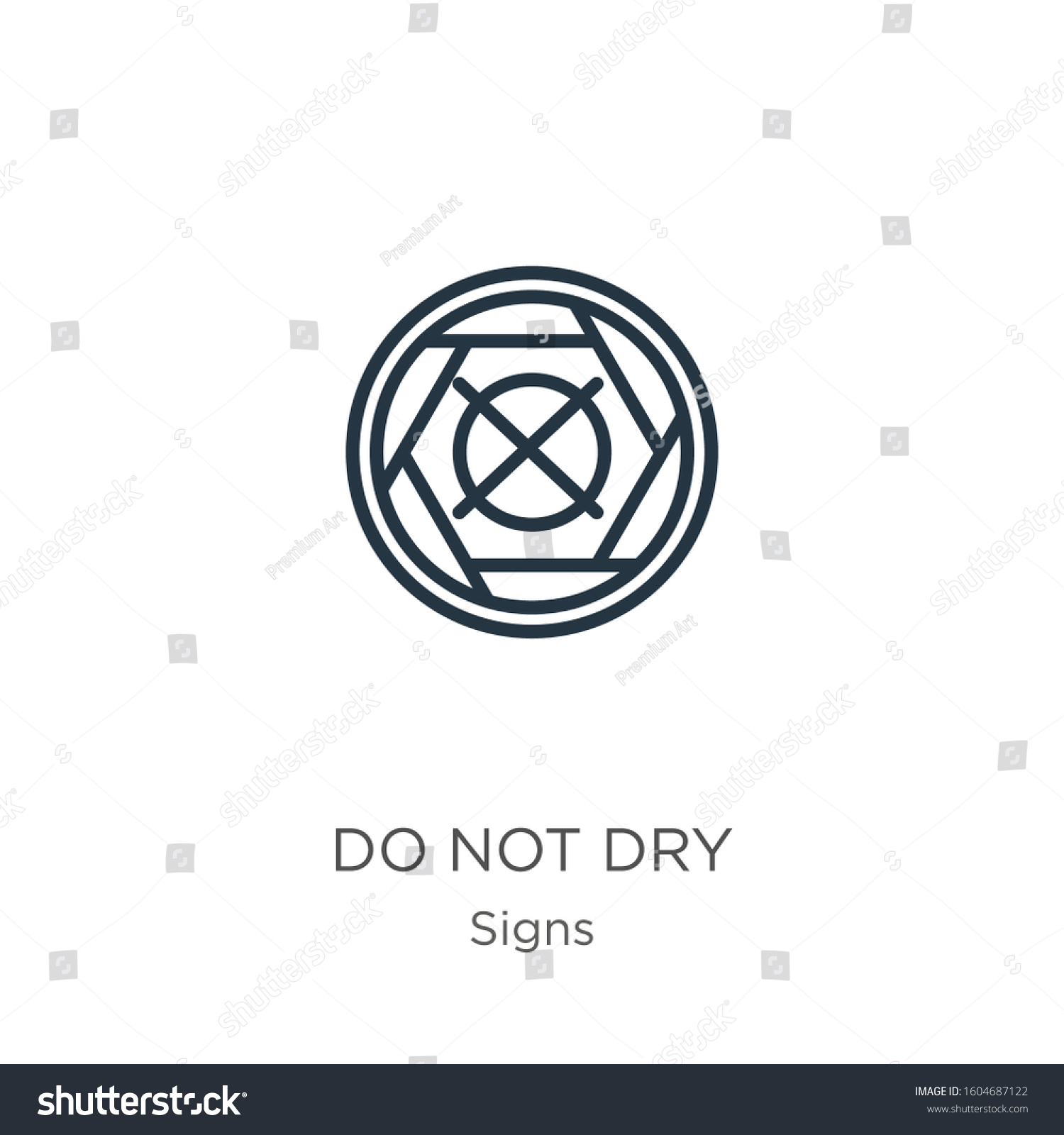 do-not-dry-icon-thin-linear-do-not-dry-outline-royalty-free-stock-vector-1604687122-avopix