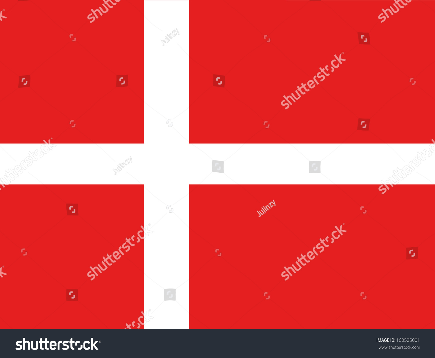 original and simple Denmark flag isolated vector in official colors and Proportion Correctly #160525001