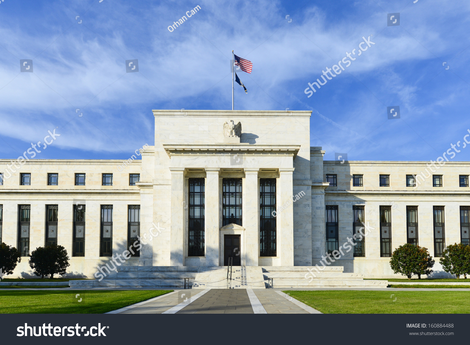 Federal Reserve Building in Washington DC, United States #160884488
