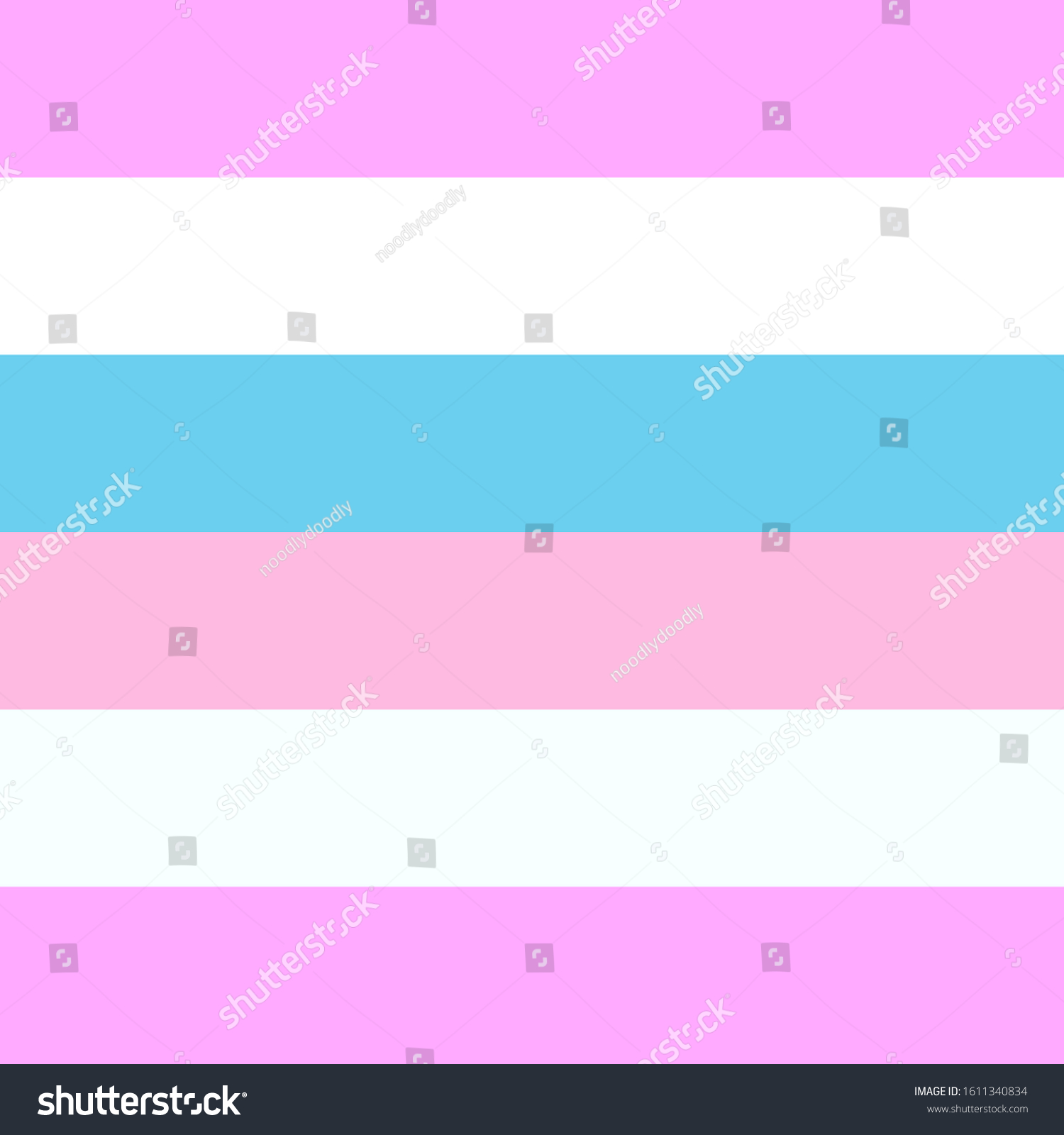 Intersexual Pride Flag Vector Image Of Flag In Royalty Free Stock