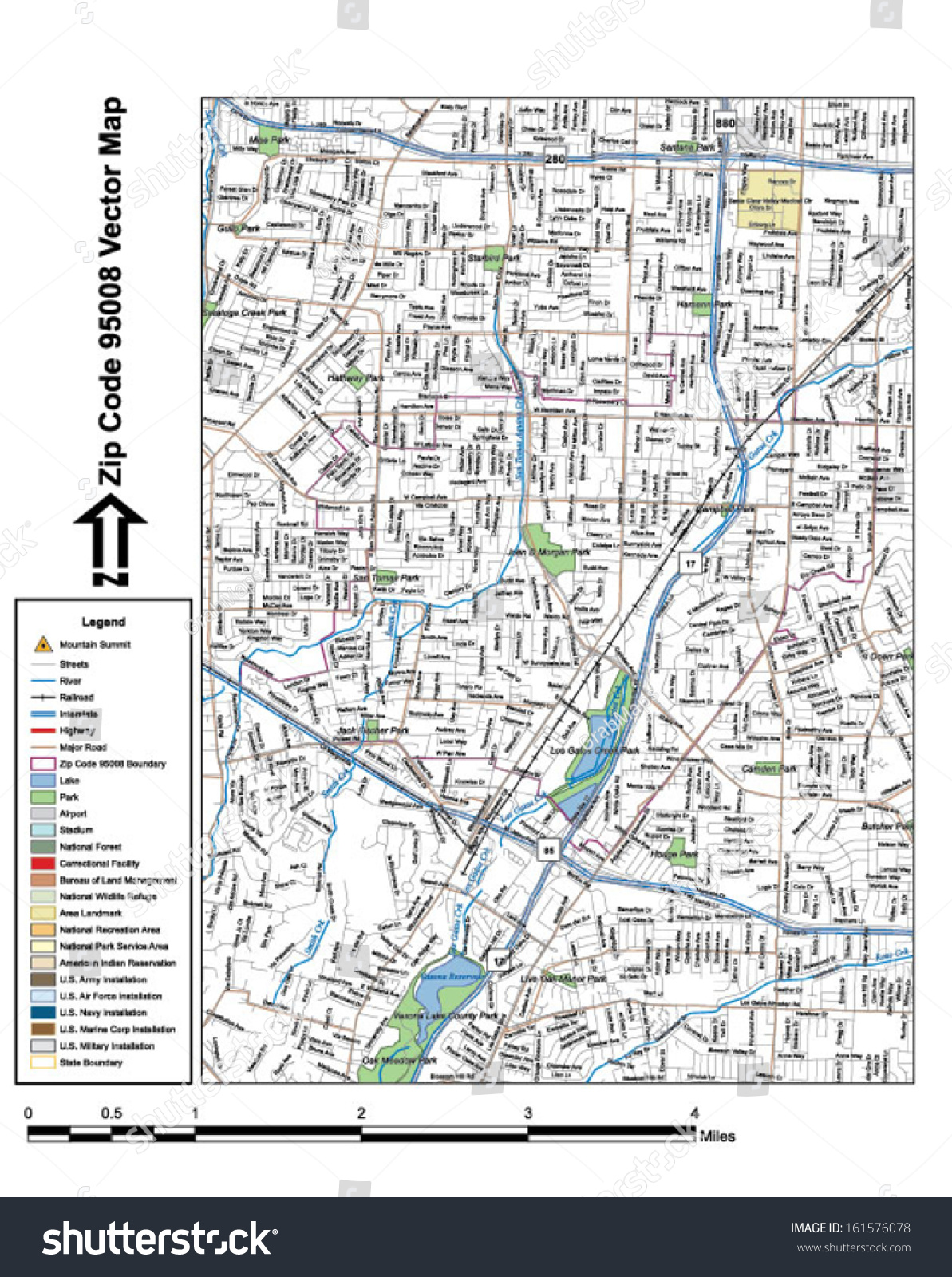 Zip Code 95008