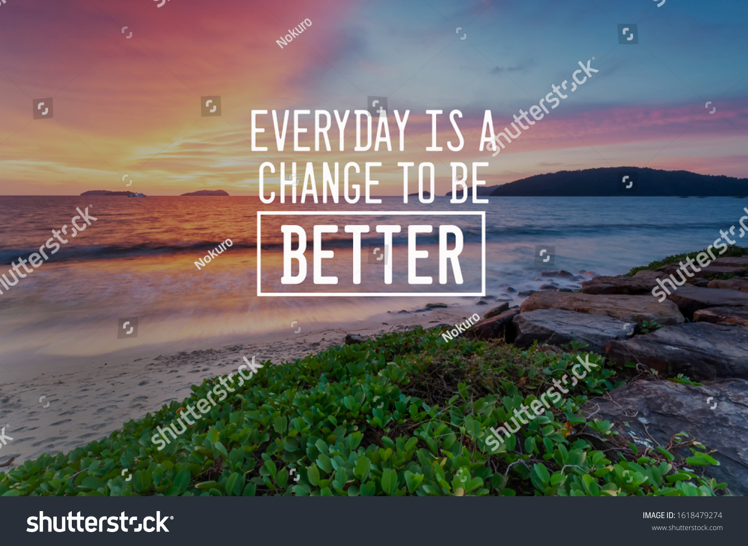 Motivational and inspirational quotes - Everyday is a chance to be better #1618479274