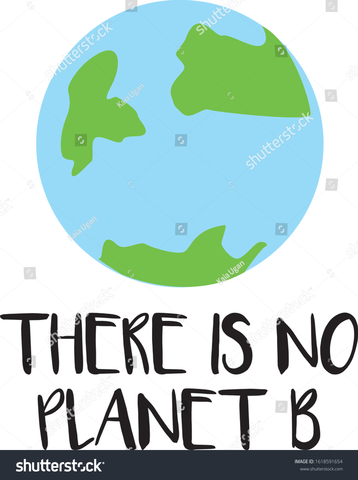 There is not planet B. Hand drawn ecology - Royalty Free Stock Vector ...