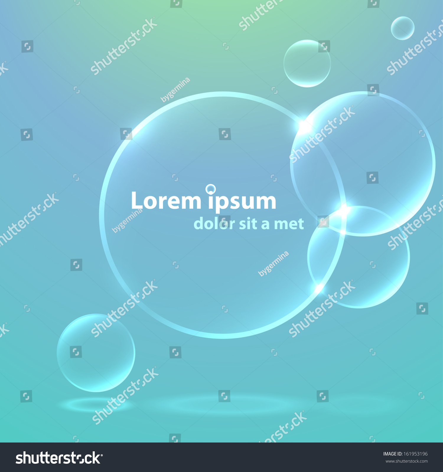 Vector circles background #161953196