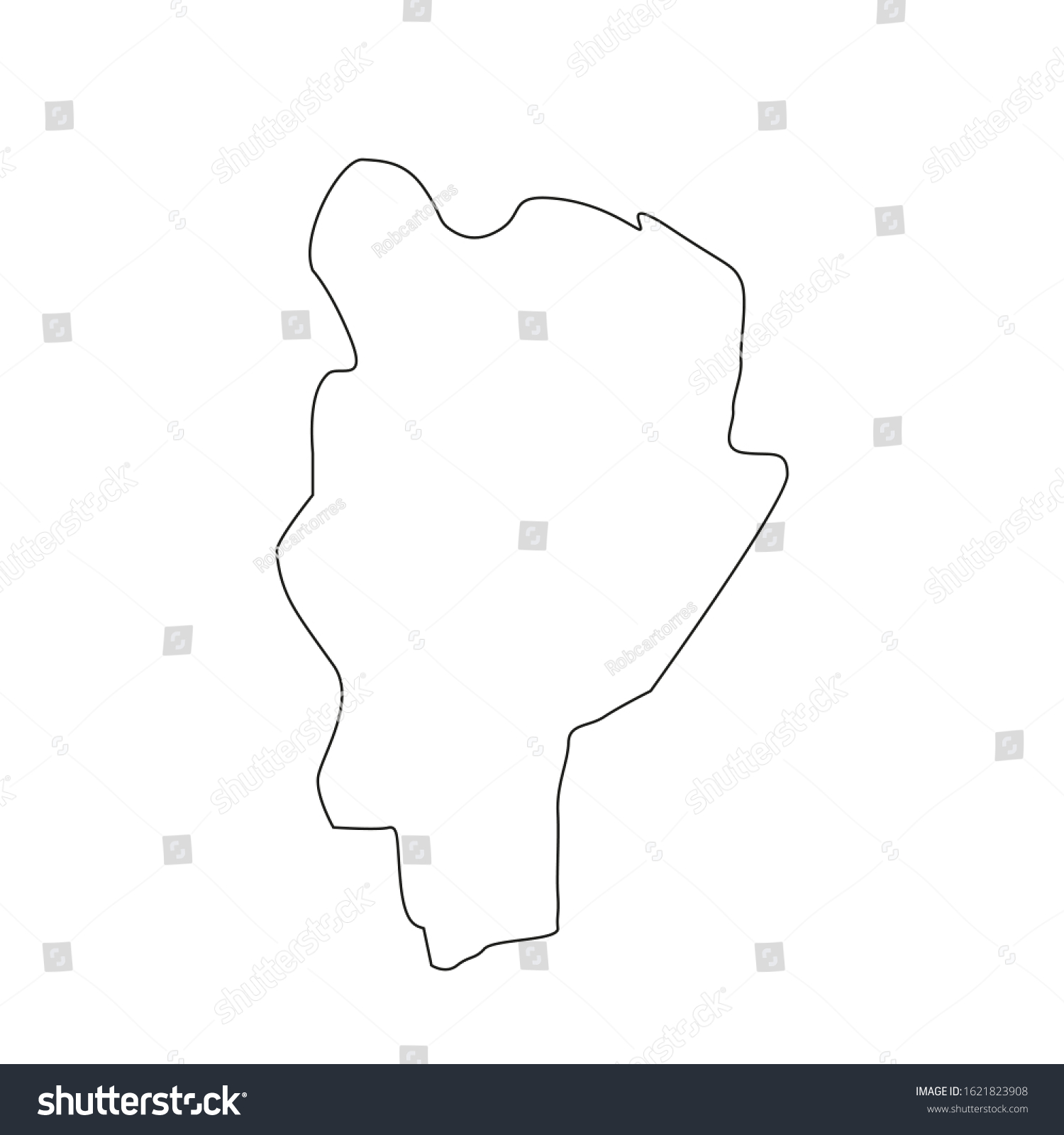 Kildare region map in country of Ireland - Royalty Free Stock Vector ...