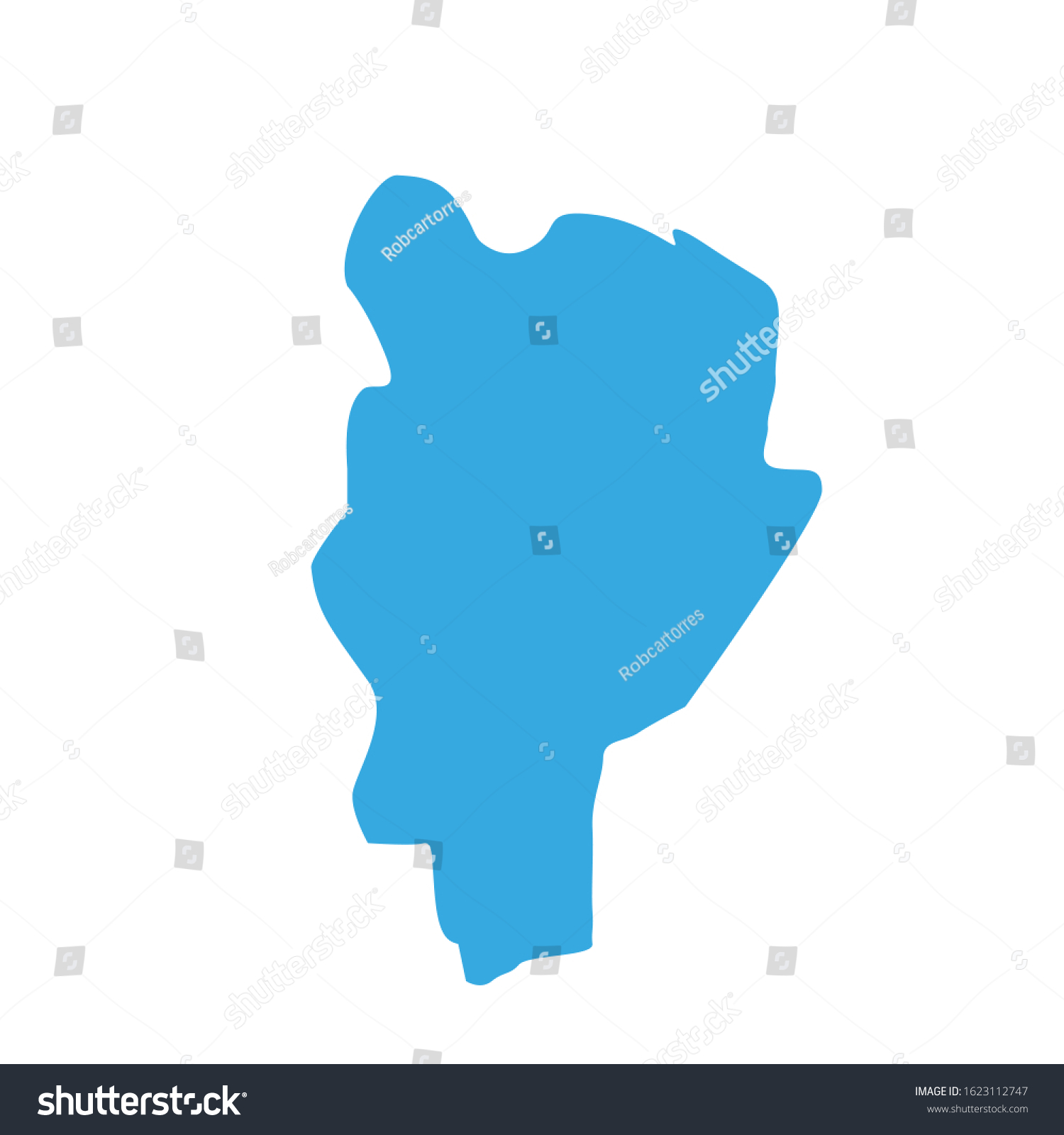 Kildare region map in country of Ireland - Royalty Free Stock Vector ...