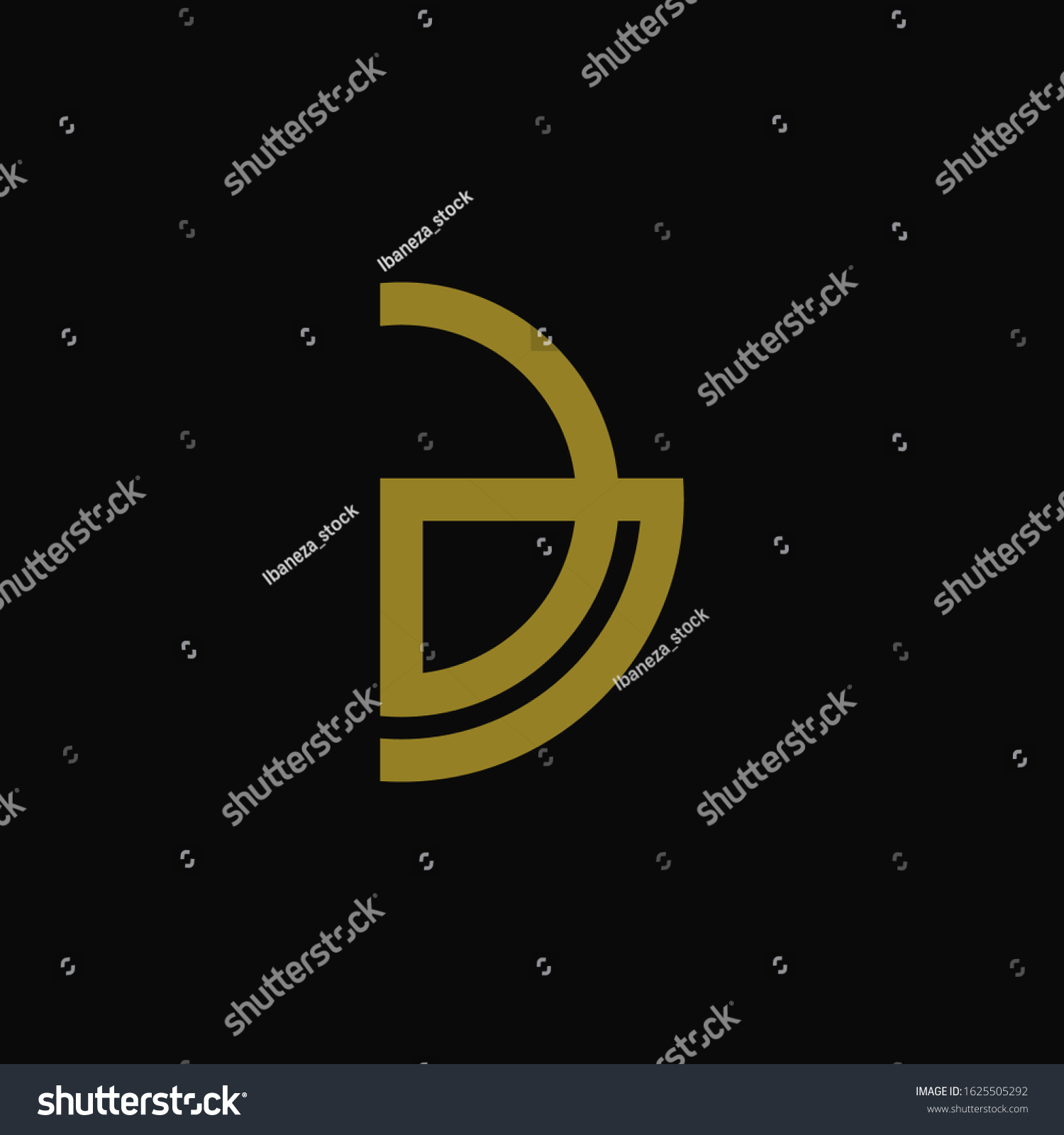 B and D logo vector designs - Royalty Free Stock Vector 1625505292 ...