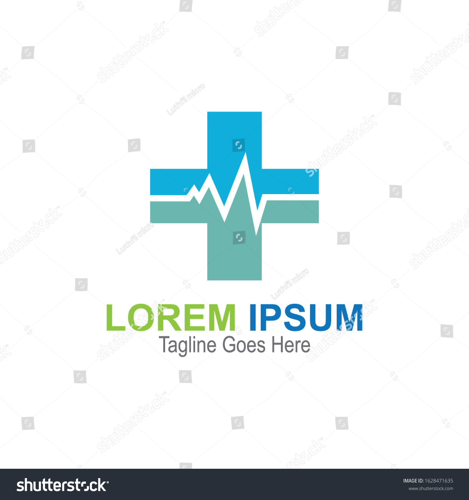 Health Cross logo and symbol template vector - Royalty Free Stock ...