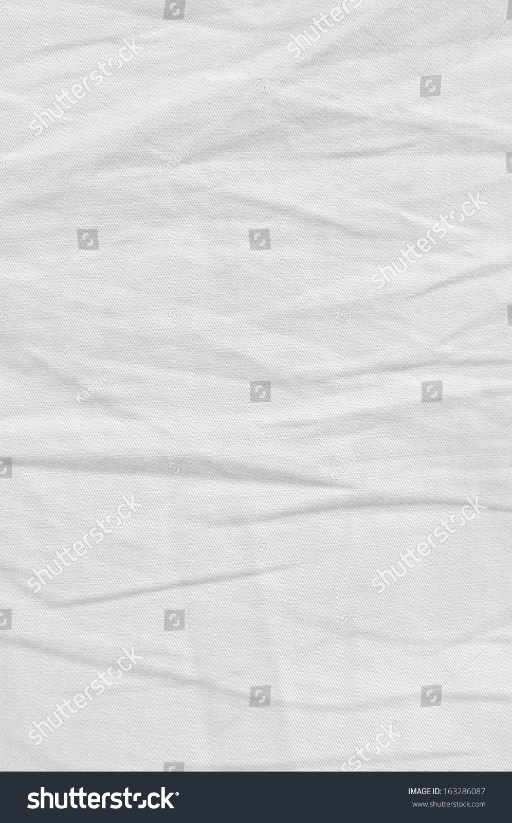 White Natural Light Linen Plus Cotton Chinos Texture, Detailed Closeup, rustic crumpled vintage textured fabric burlap diagonal twill jeans canvas pattern, vertical copy space background #163286087