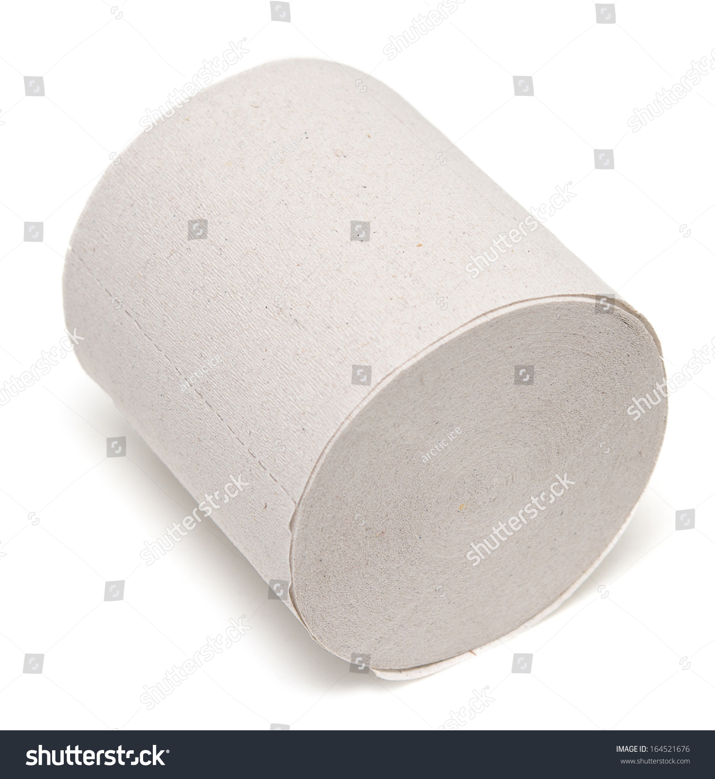 toilet paper isolated on white background #164521676