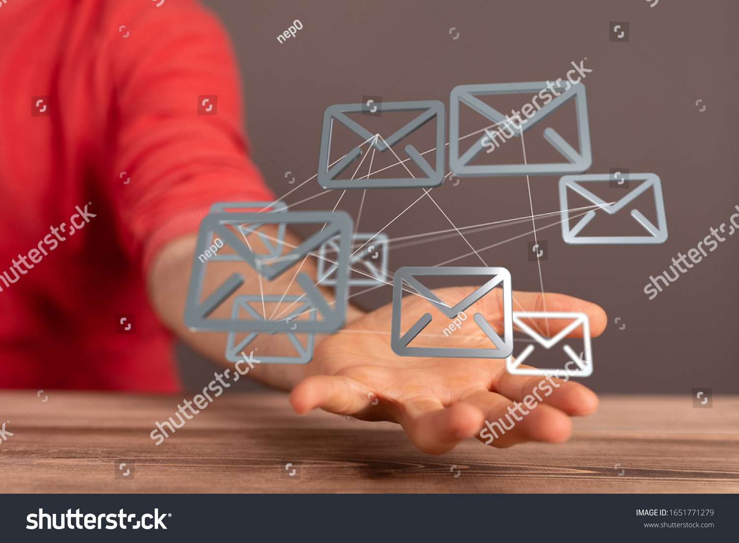 email icons in work space 3d
 #1651771279