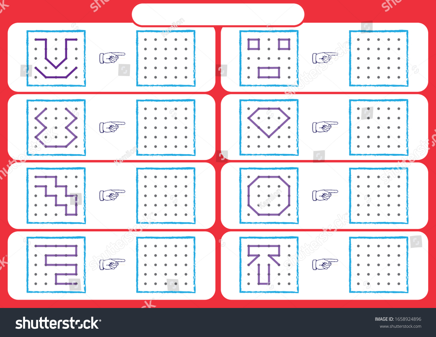 worksheet for preschool kids, Dot to dot copy - Royalty Free Stock ...