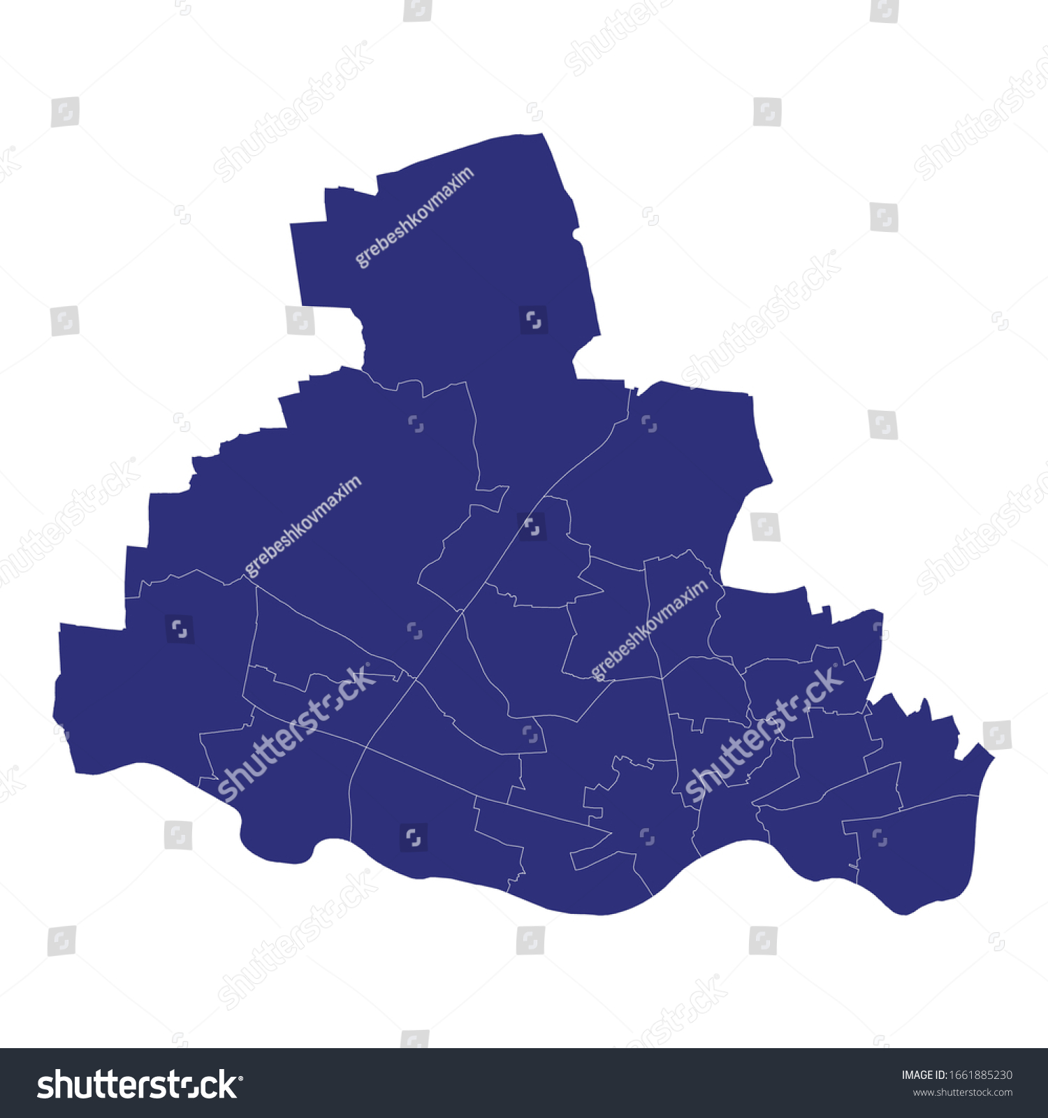 High Quality map of Newcastle upon Tyne is a - Royalty Free Stock ...