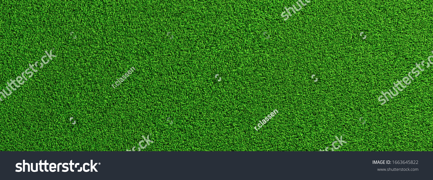 Soccer green grass as a panoramic banner background, banner size, EM 2020 Concept image #1663645822
