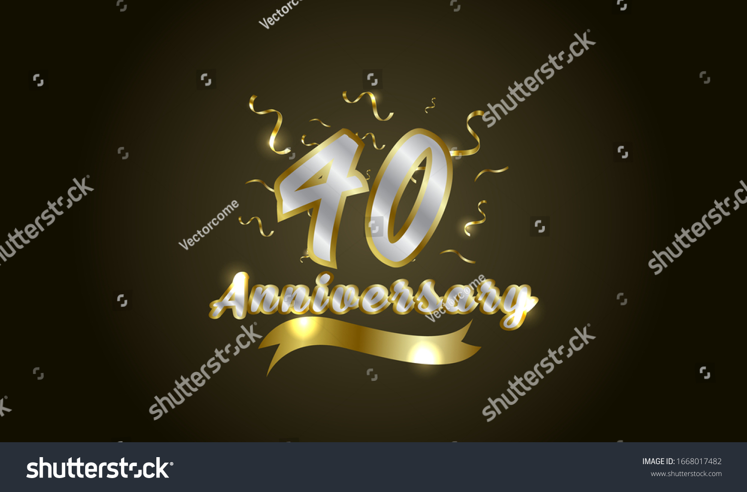 Anniversary celebration background. with the - Royalty Free Stock ...