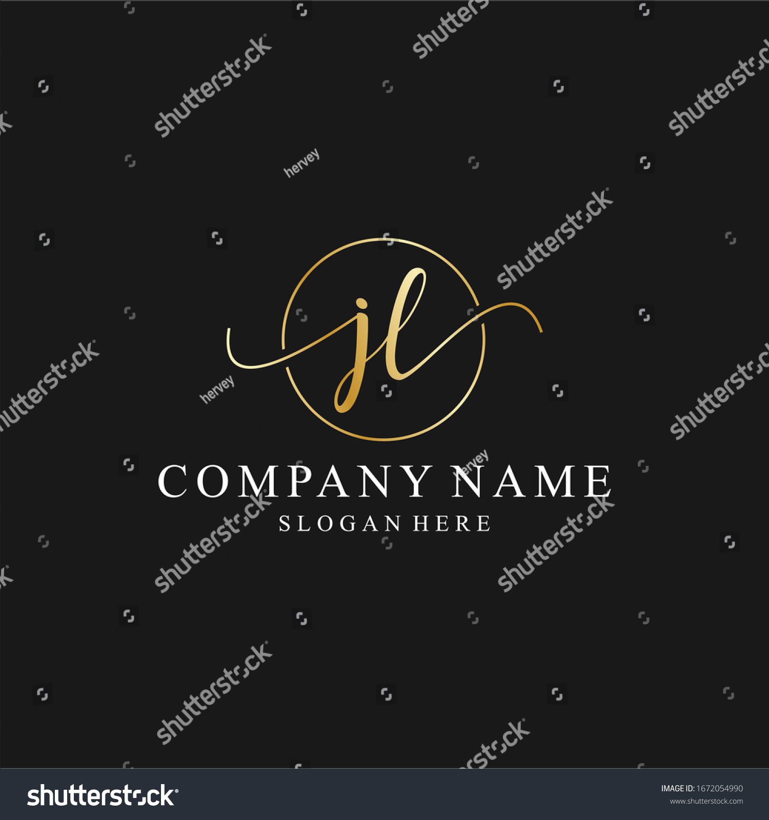 JL company logo design ideas vector - Royalty Free Stock Vector ...