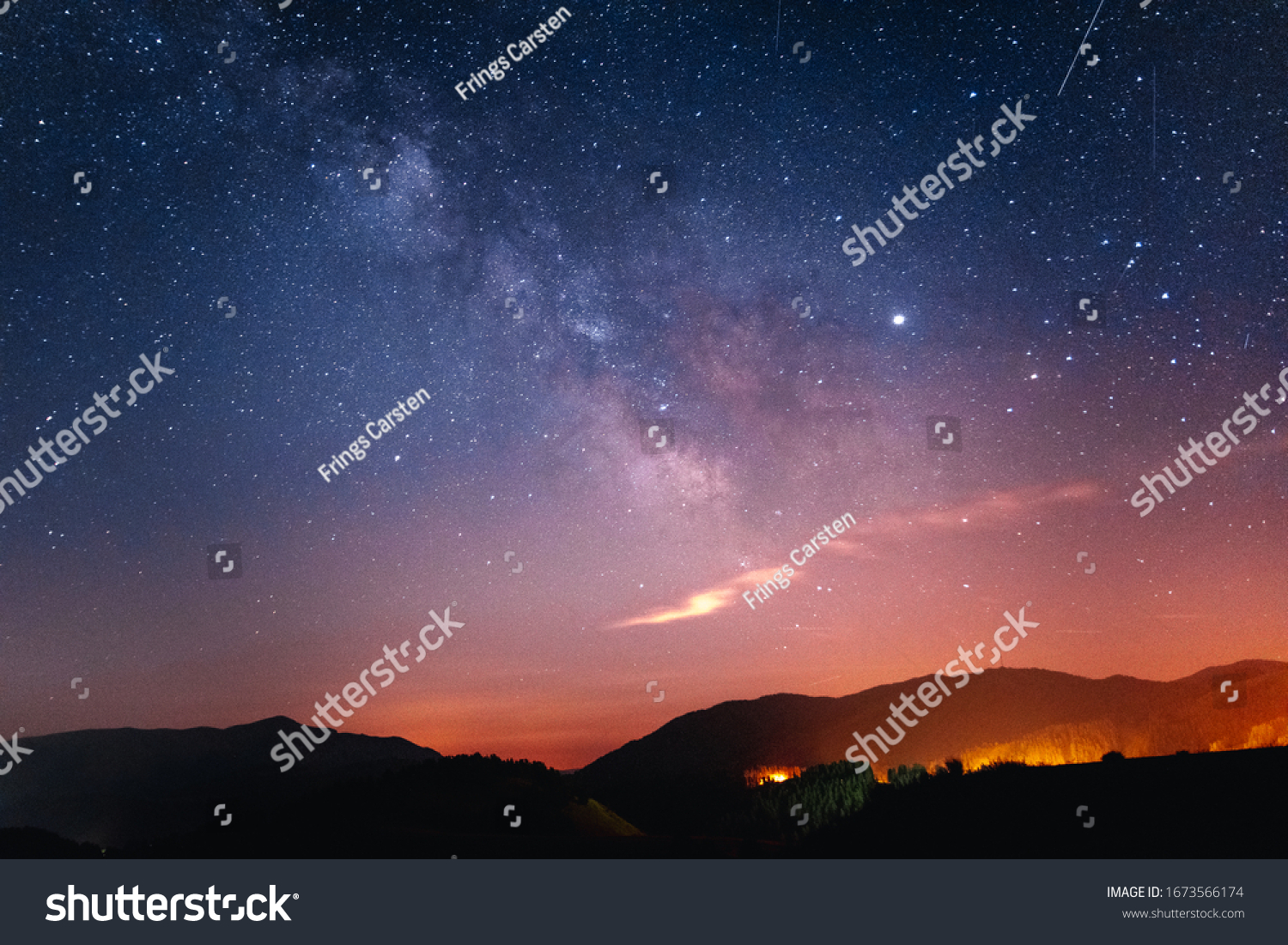 Picture of the milky way in Valberg #1673566174