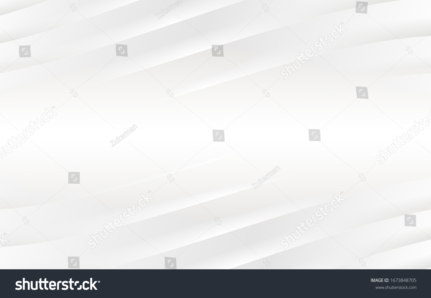 Abstract pattern. White and gray color background.  Vector Design layout of shape paper cut. Motion Curved Line. Gradient stripes layers. #1673848705
