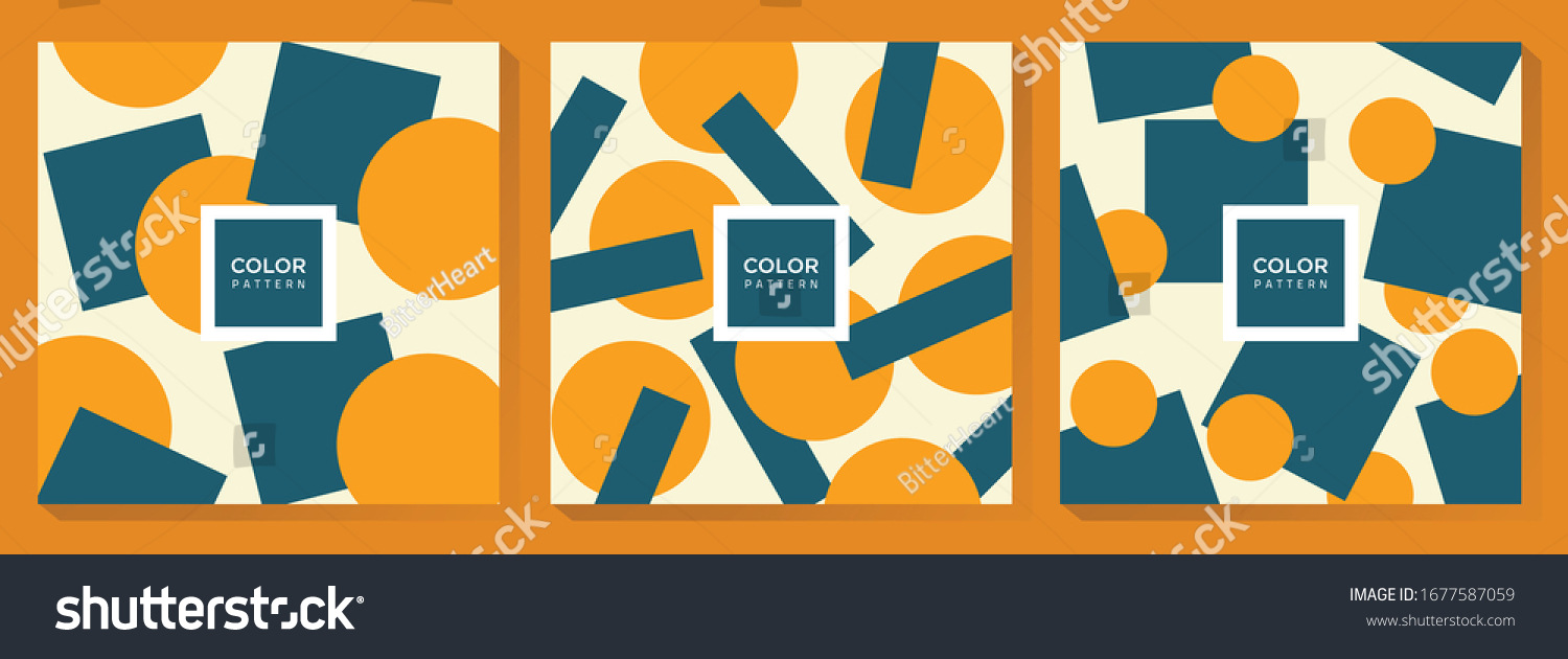 Modern Colorful Pattern Design Background #1677587059