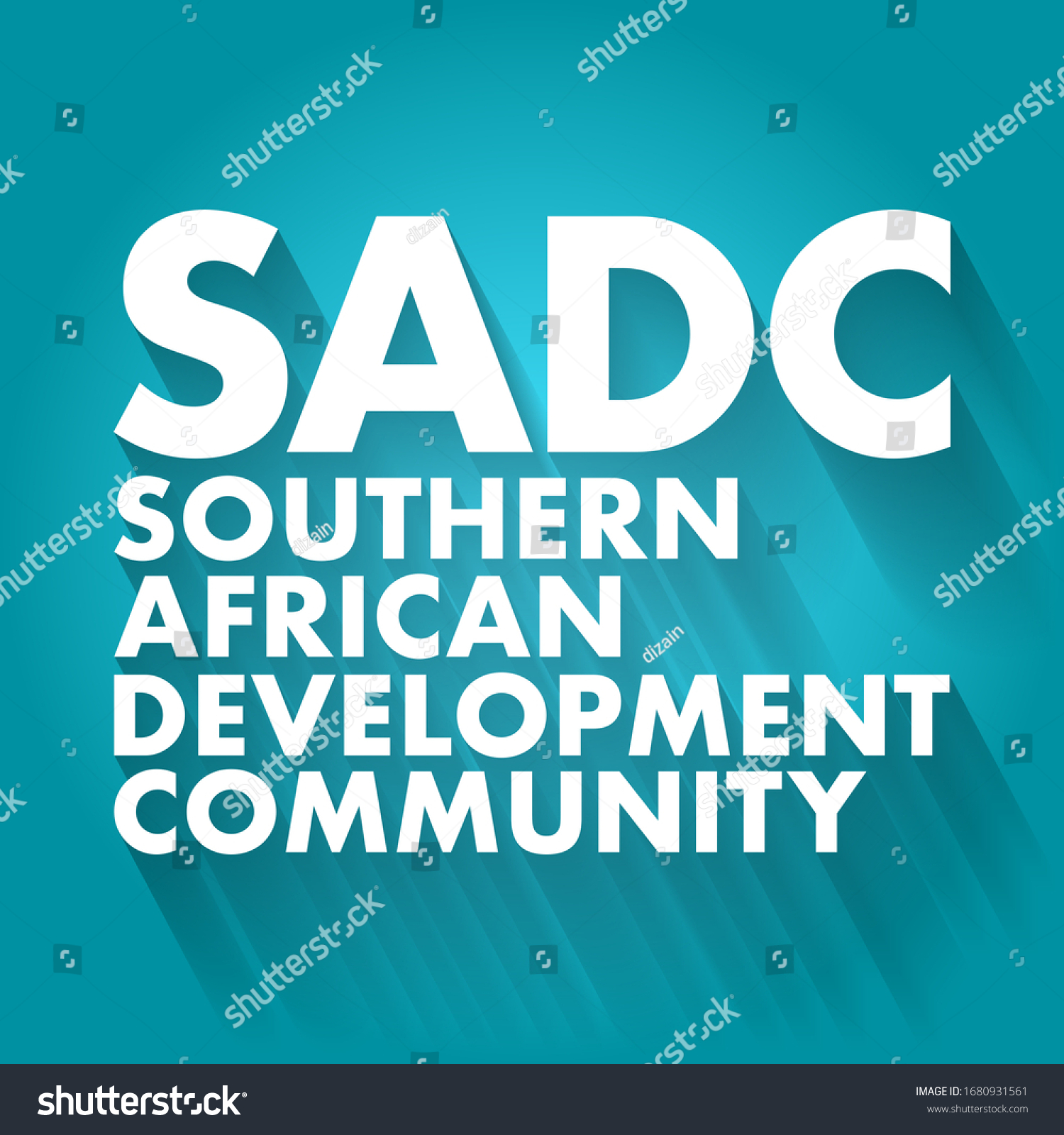 Sadc Southern African Development Community Royalty Free Stock Vector 1680931561 7927