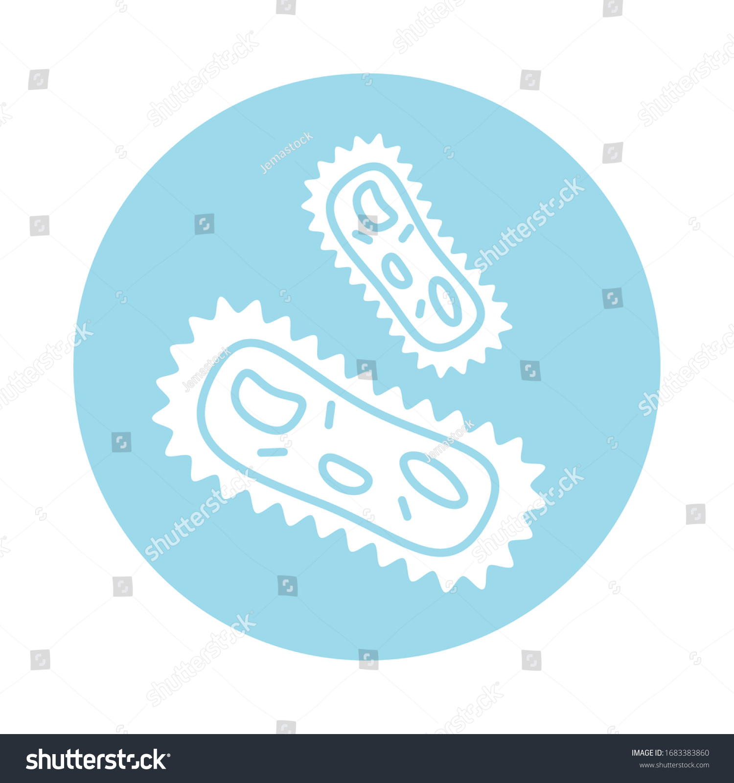 infected cell dividing with covid19 block - Royalty Free Stock Vector ...