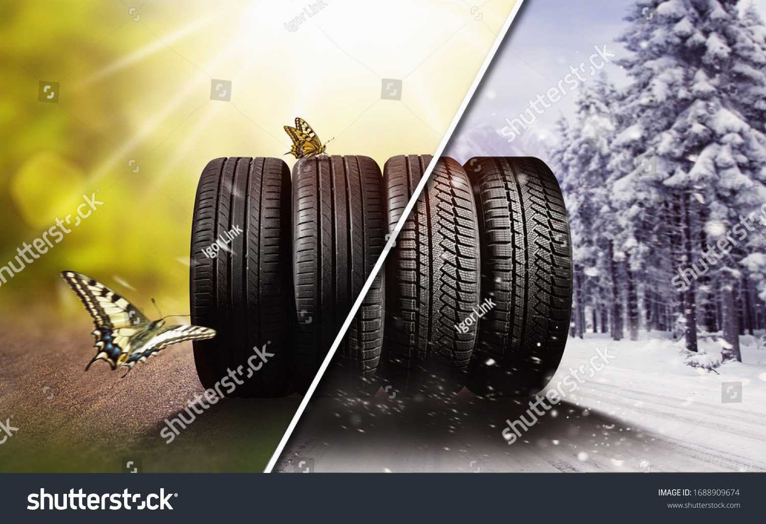Swap winter tires for summer tires - time for summer tires #1688909674