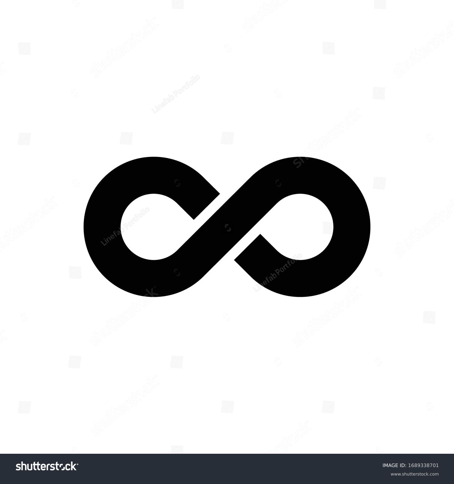 Infinity Icon for Graphic Design Projects
 #1689338701