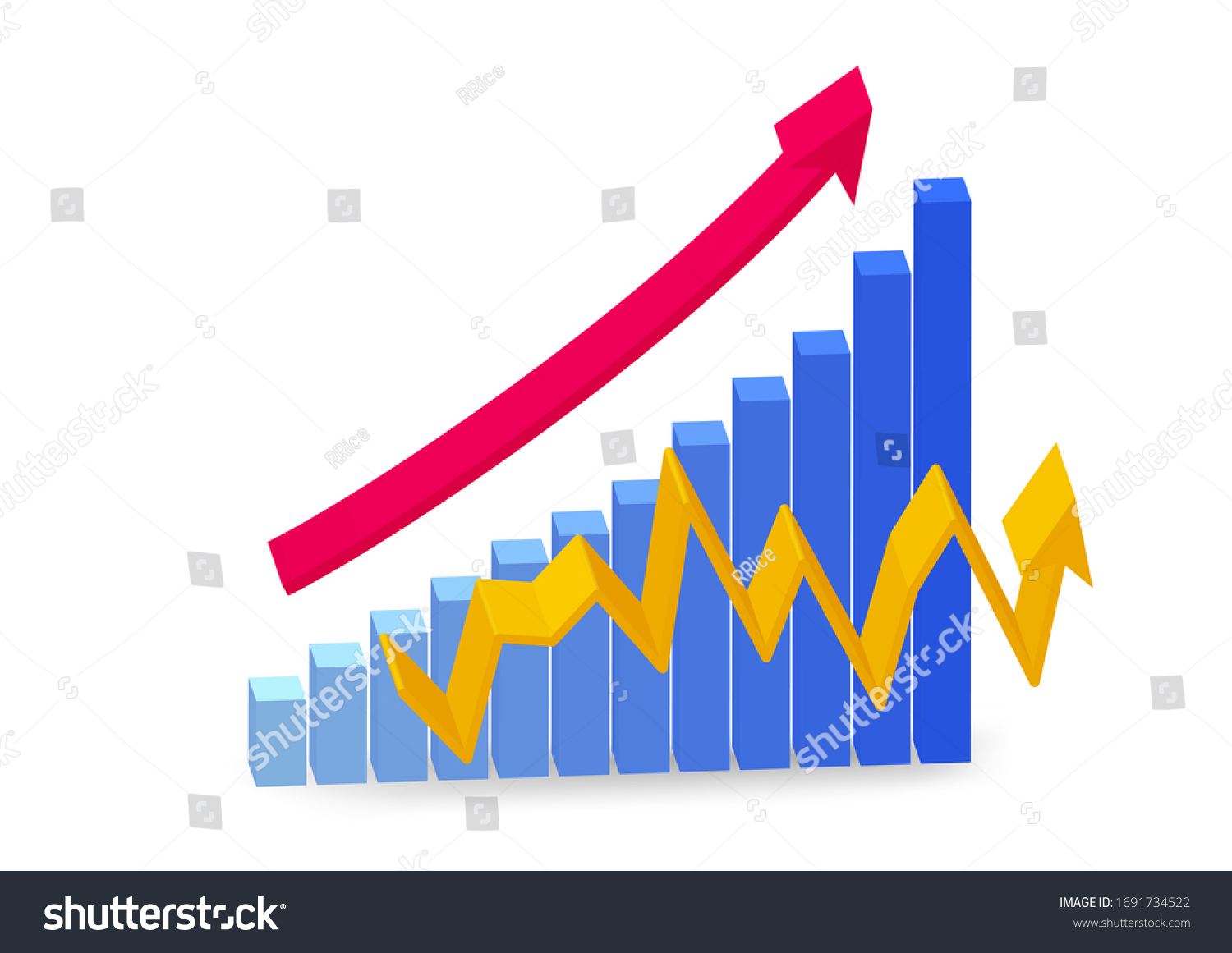 graph data white background.Information - Royalty Free Stock Photo ...