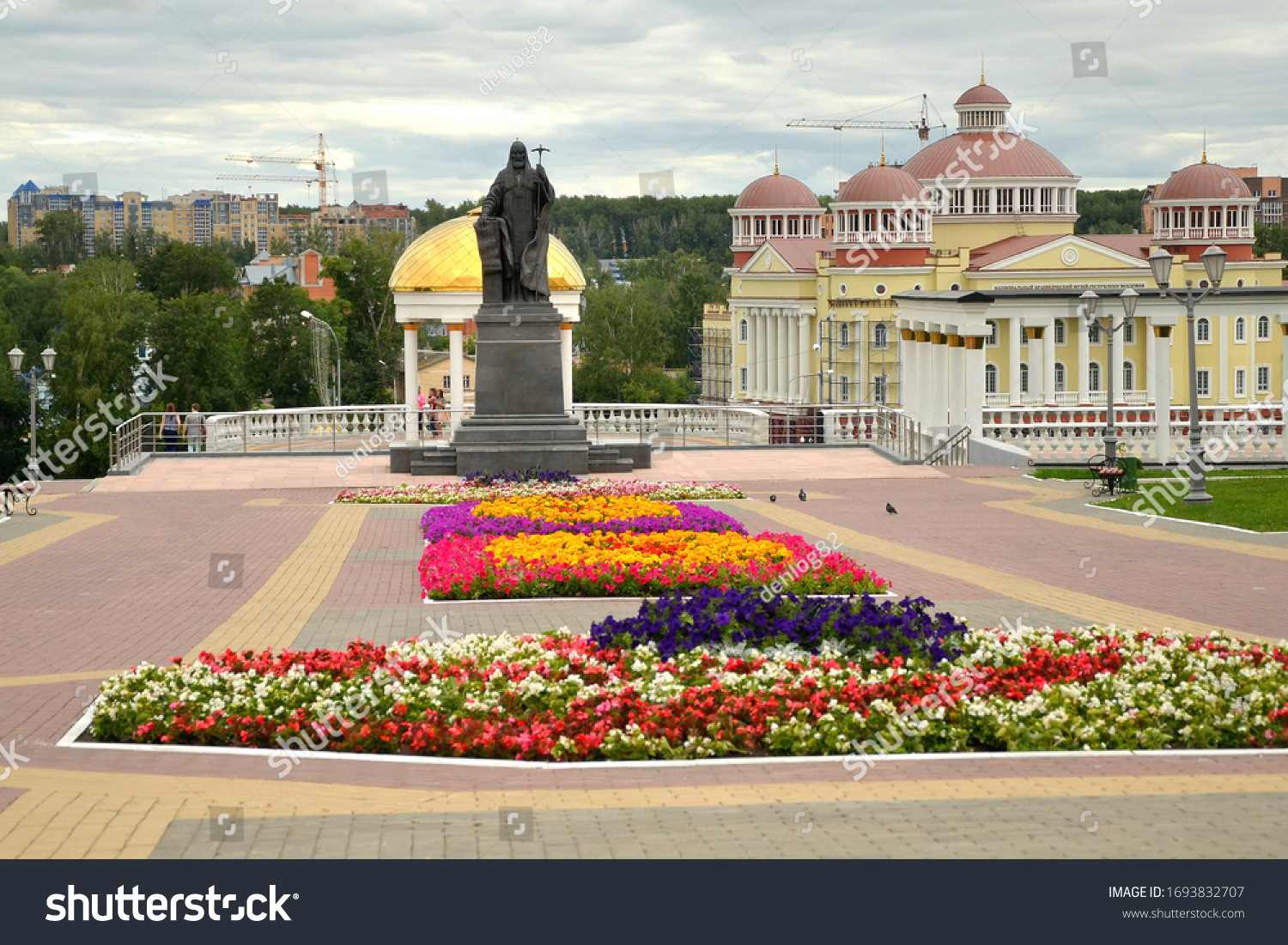 Sights of Saransk, a city in Russia, the capital of the Republic of Mordovia. #1693832707
