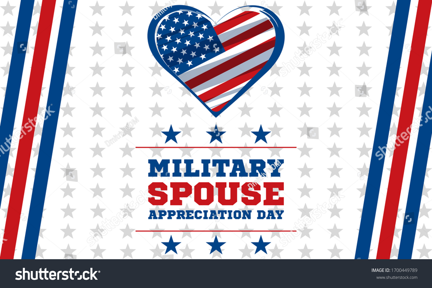 Military Spouse Appreciation Day. Celebrated on - Royalty Free Stock ...