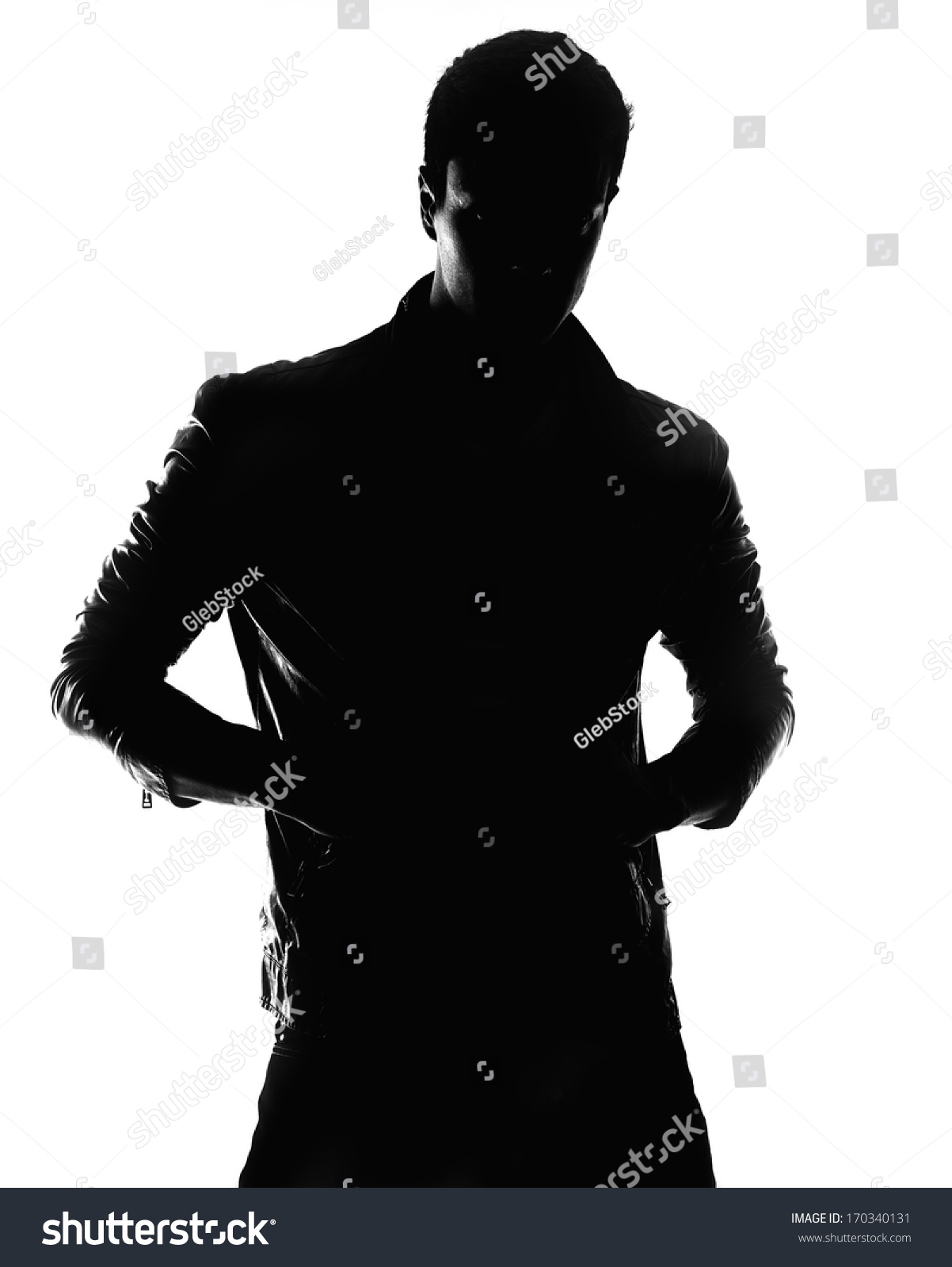 male silhouette #170340131