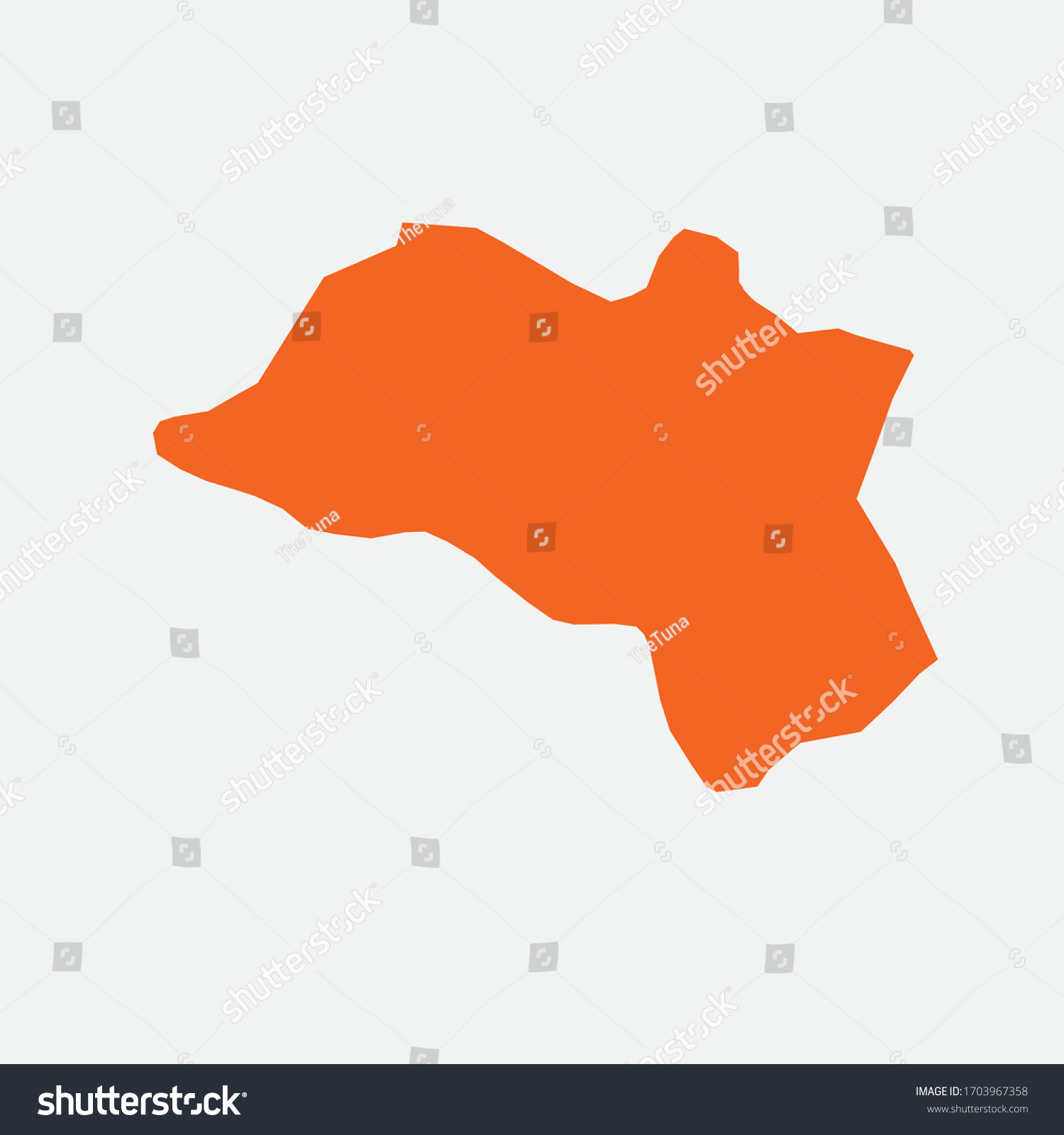 Map of Turkey Ordu city. Vector drawing. - Royalty Free Stock Vector ...