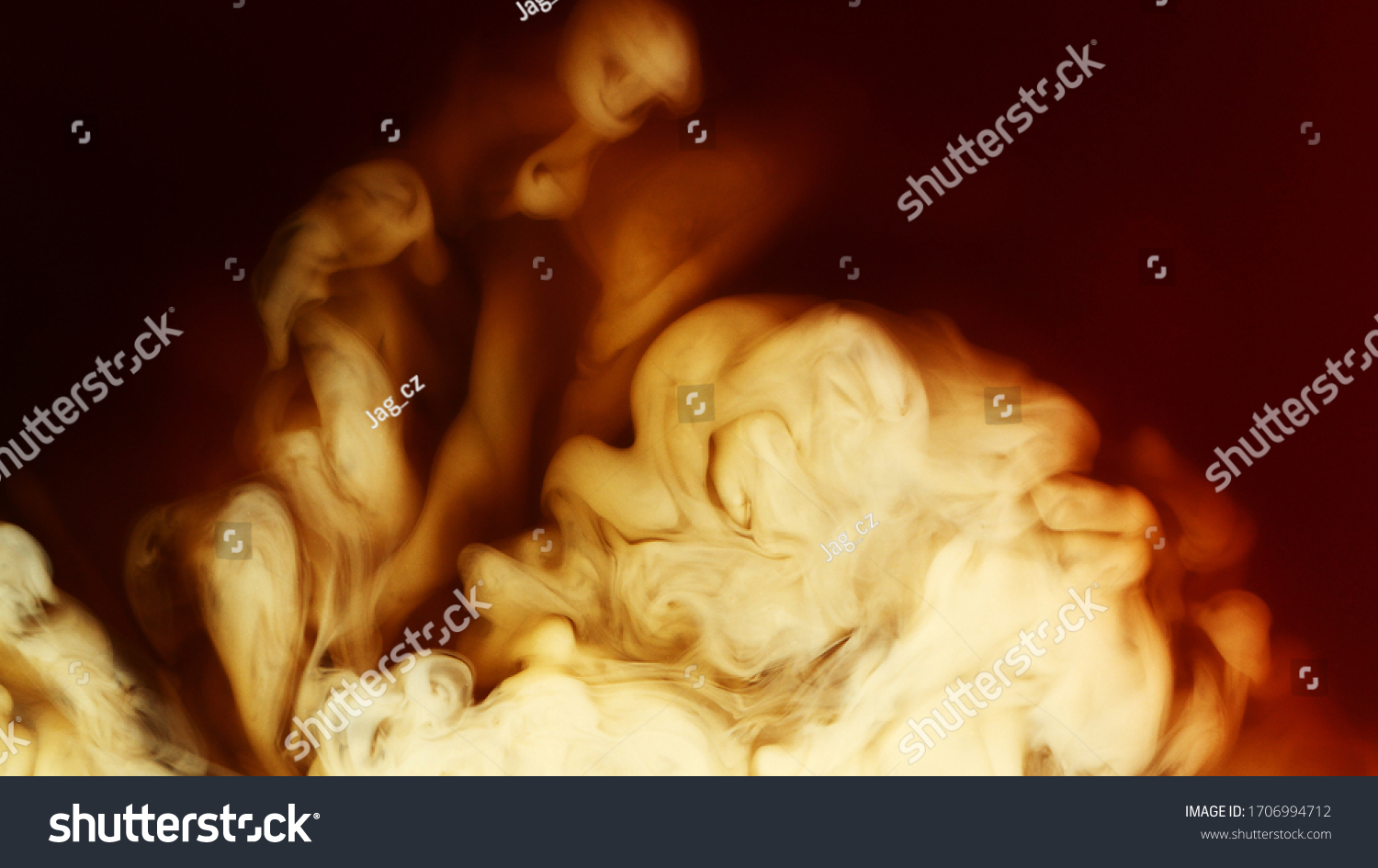 Detail of milk mixing in coffee drink, flat texture. Fresh beverages background #1706994712