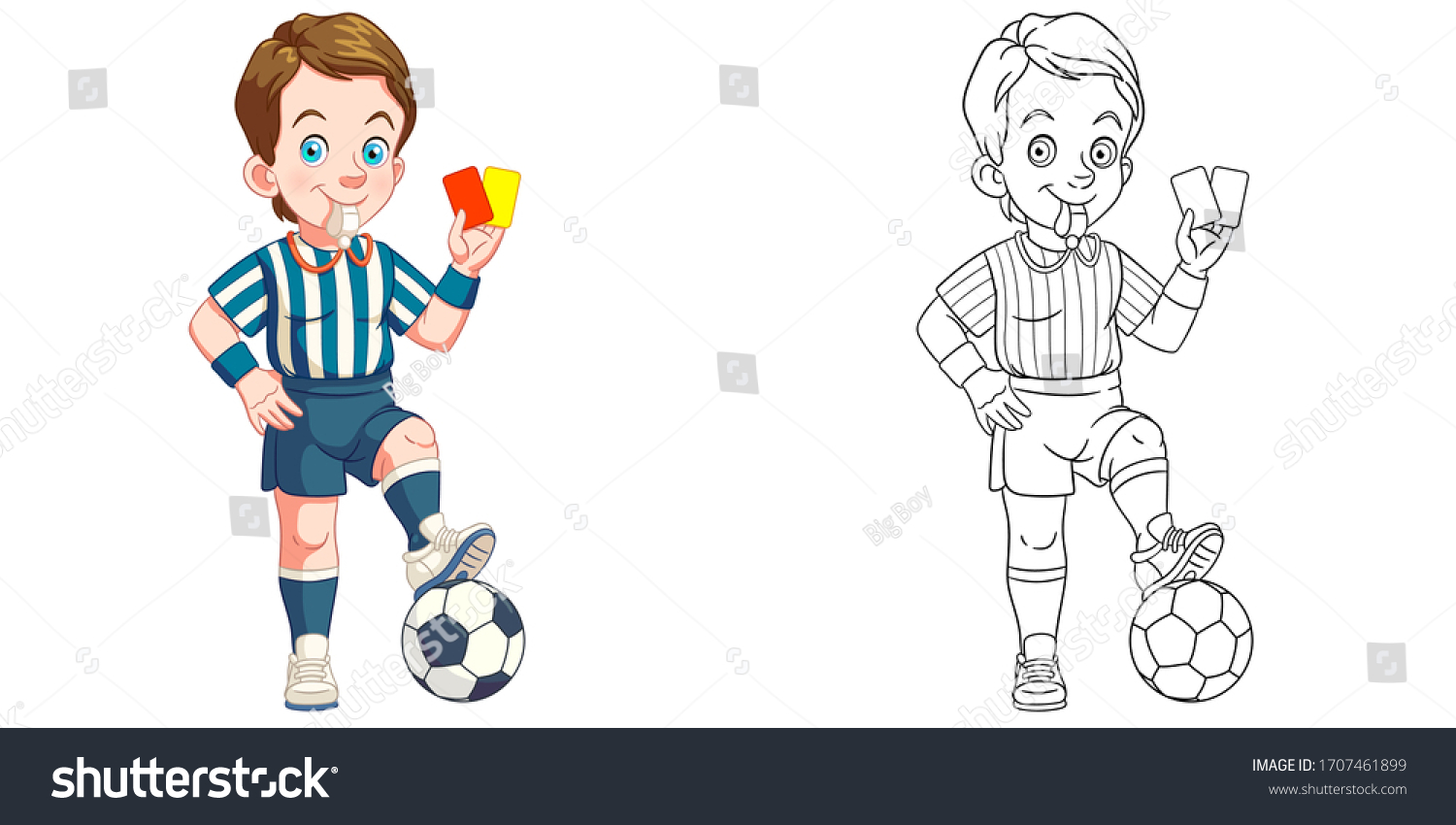 10 Soccer Referee Coloring Pages to Unleash Your Inner Artist