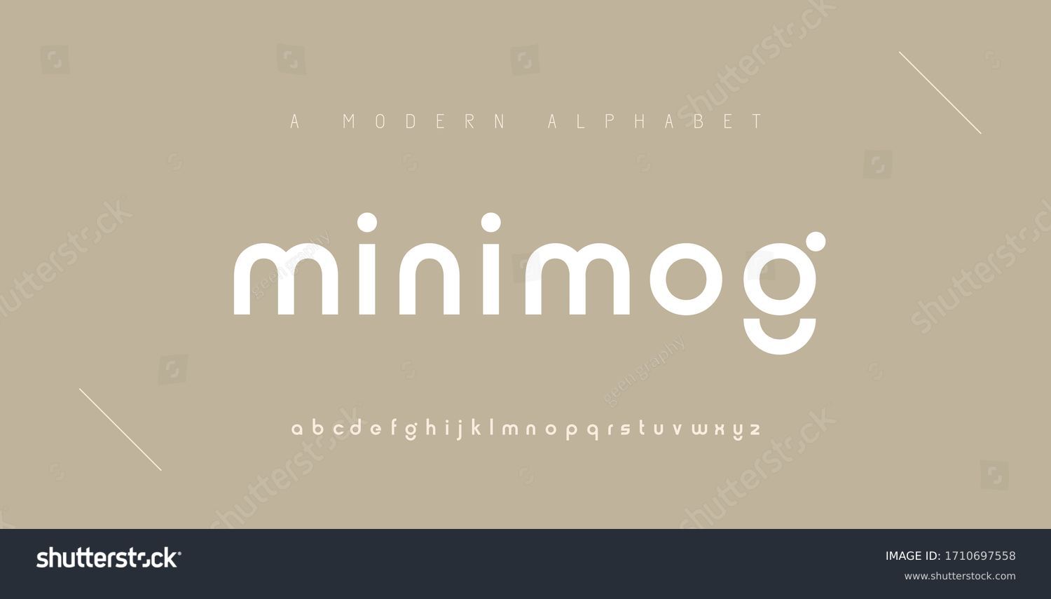 Abstract minimal modern alphabet fonts. Typography minimalist urban digital fashion future creative logo font. vector illustration #1710697558