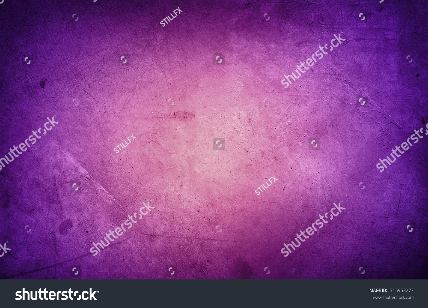Closeup of purple textured concrete background. Dark edges   #1715953273