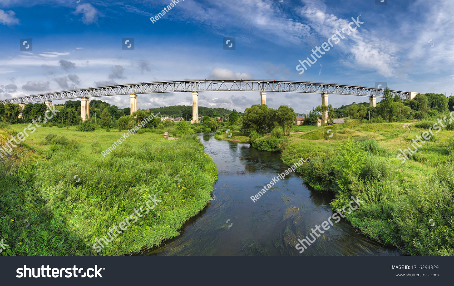 The Lyduvėnai Railway Bridge (Lithuanian: Lyduvėnų tiltas) is one of the longest bridges in Lithuania. It crosses the river Dubysa. It is located in Lyduvėnai, Raseiniai district. #1716294829