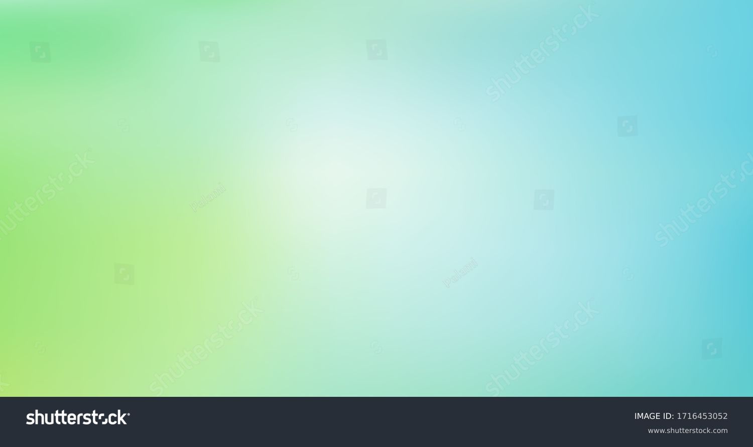 Light Blue, Green vector blurred background. Colorful illustration in abstract style with gradient. Elegant background for a brand book. Ecology concept for your graphic design, banner or poster #1716453052