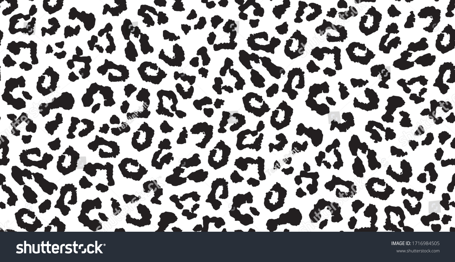 Animal skin pattern seamless. 
Design for fabric, wallpaper, wrapping, background. #1716984505