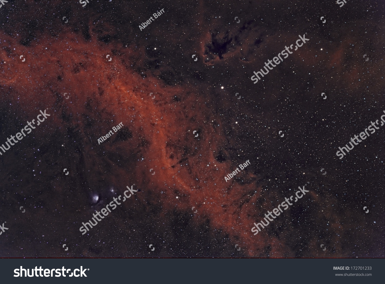 Barnard's Loop and M78 in Bi Color Narrowband #172701233