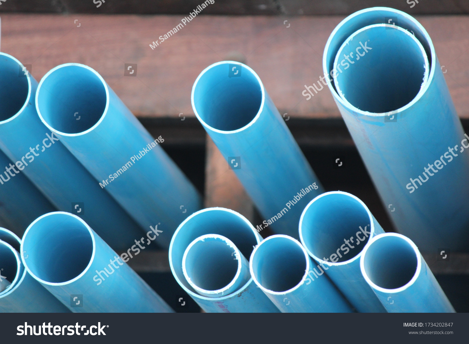 Plastic water pipes used in waterworks #1734202847