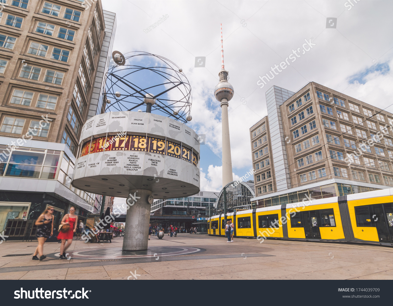 Summer at Alexanderplatz, Berlin, Germany #1744039709